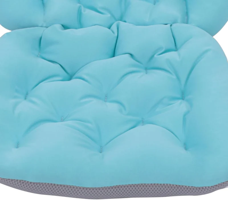 Badewannenmatte 113x40cm, Ganzkörper Badewannenkisse Matratze Badewanne mit SaugnäpfeBad Kissen Anti