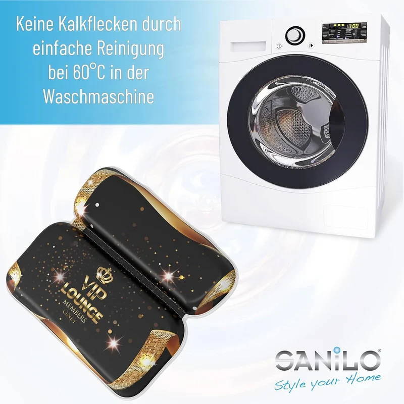 Sanilo Badewannenkissen, viele Bequeme Badekissen mit Motiv, Nackenkissen mit starken Saugnäpfen, wa