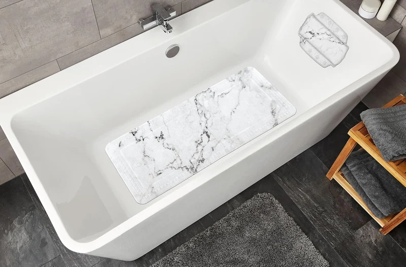 Kleine Wolke Nackenpolster Marble Anthrazit 32 x 22 cm 32 x 22 cm (Rechteckig) Anthrazit, 32 x 22 cm