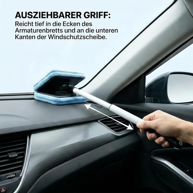 Magnetischer Fensterreiniger für Auto-Windschutzscheiben