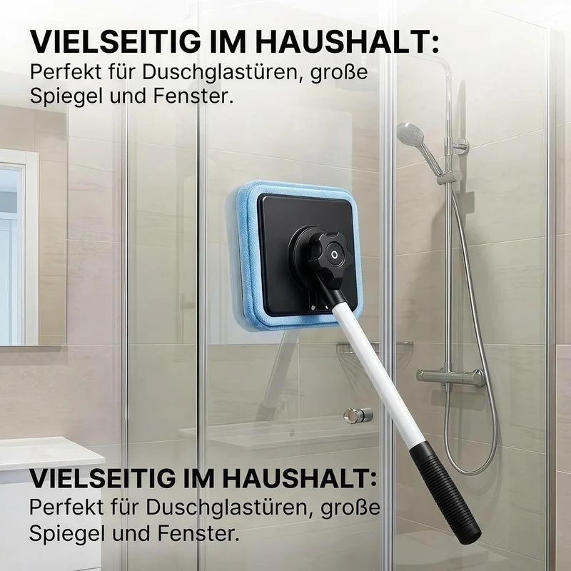 Magnetischer Fensterreiniger für Auto-Windschutzscheiben