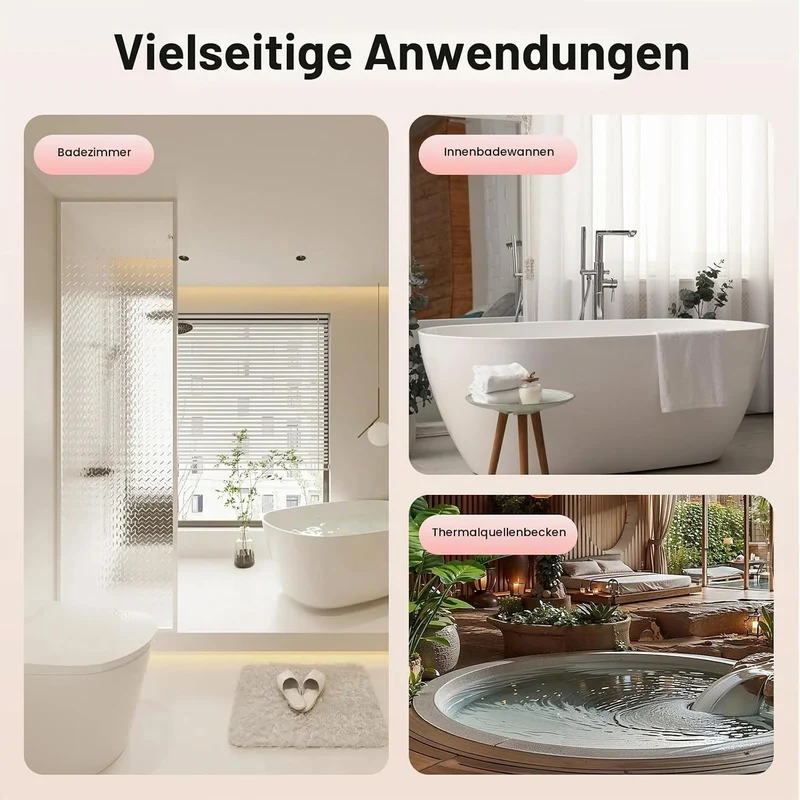 Badewannenmatte Ganzkörper Badewannenkissen, 78cmx35cmx40cm Ganzkörper-Badekissen mit 10 Saugnäpfen,