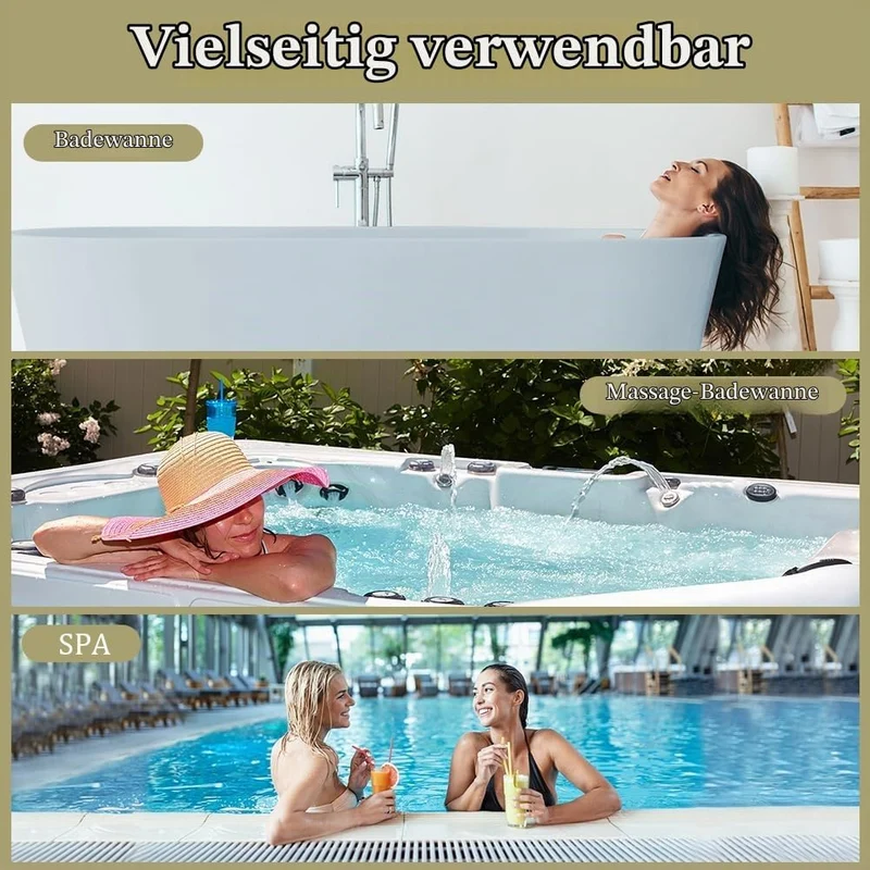 Badewannenkissen Mit 1 Badeball, Lange runde Form, Grau Lange Runde Form-grau, Lange Runde Form-grau