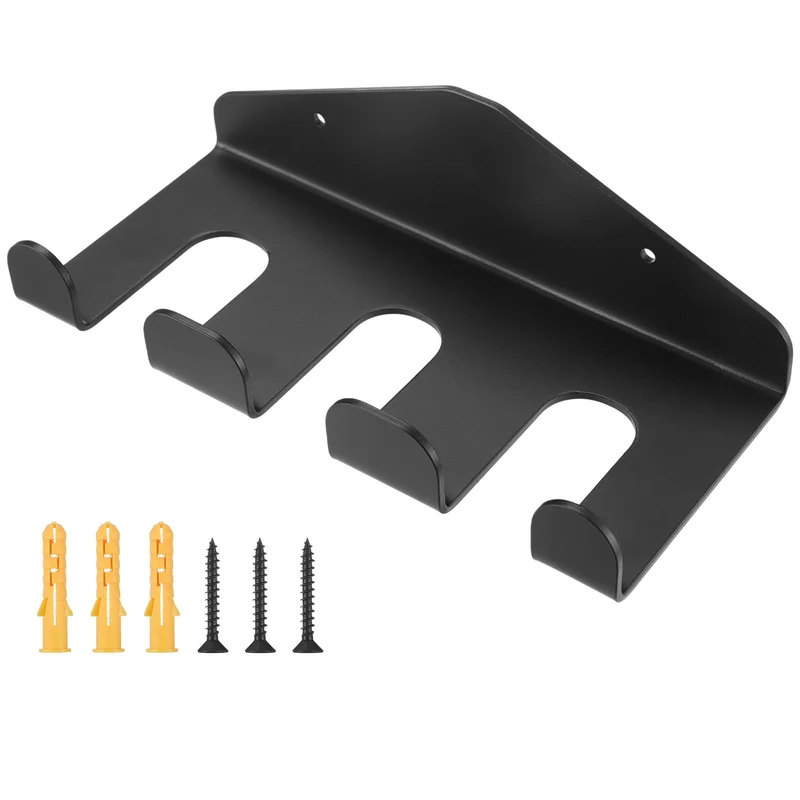Ständer Vertikaler Barbell Halter mit 3 Steckplätzen, Wandmontage Heavy-Duty Barbells Storage Rack,