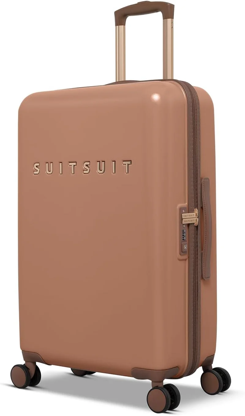 SUITSUIT Koffer Gross 66 cm - Leicht Hartschalen Reisekoffer mit Rollen - TSA-Schloss - 59 L - Fab S