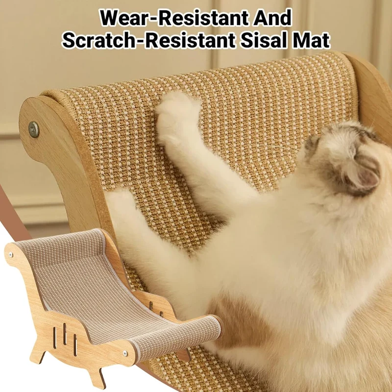 Katzen Sisal Liegestuhl Katzenbett Sisal Stuhl 53x31x32cm Cat Couch Scratcher Cat Croboker Lounge Kr