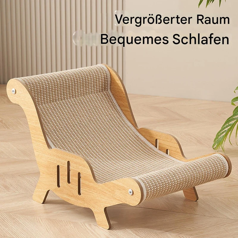 Katzen Sisal Liegestuhl Katzenbett Sisal Stuhl 53x31x32cm Cat Couch Scratcher Cat Croboker Lounge Kr