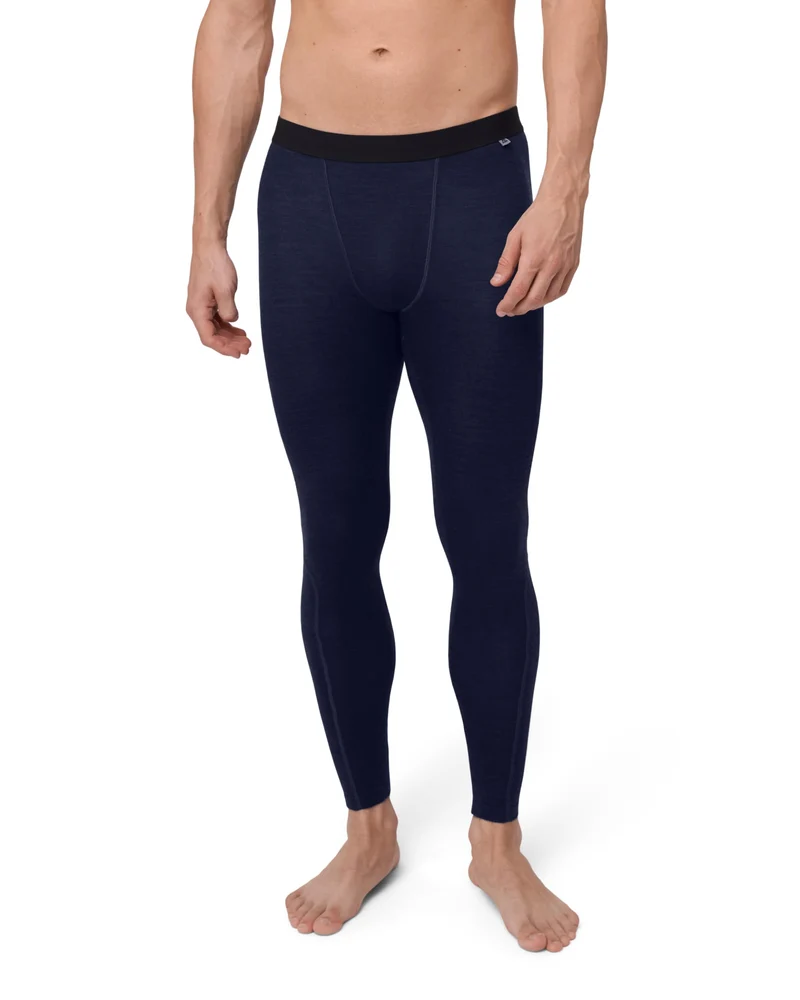 DANISH ENDURANCE Merino Thermounterhose Herren Lang, Premium Thermounterwäsche Herren, Funktionsunte