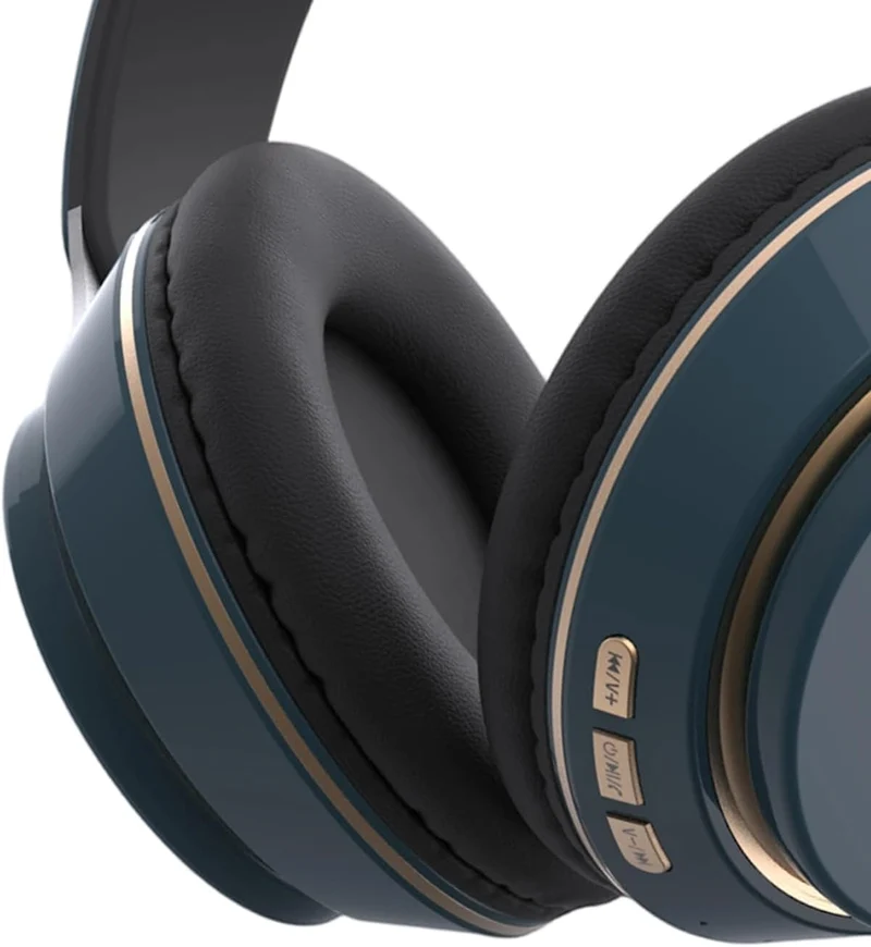 Over-Ear-Headset, Stereo Sound Atmungsaktiver Kopfhörer, Leicht Und Tragbare Kabellose Ohrhörer, Für