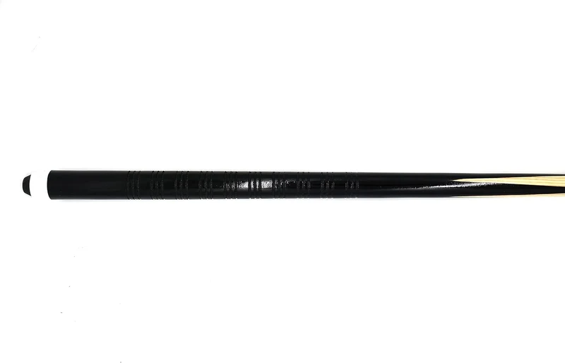 2X Billard Pool Cue Kö Queue Standard, Holz, einteilig, 92-145cm, Natur 123 cm, 123 cm