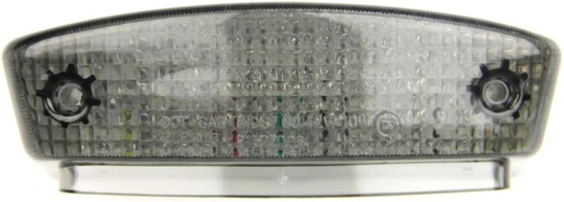 aVDB-moto LED-Bremslicht mit integriertem Blinker kompatibel mit Ducati Monster (Getönt), Getönt