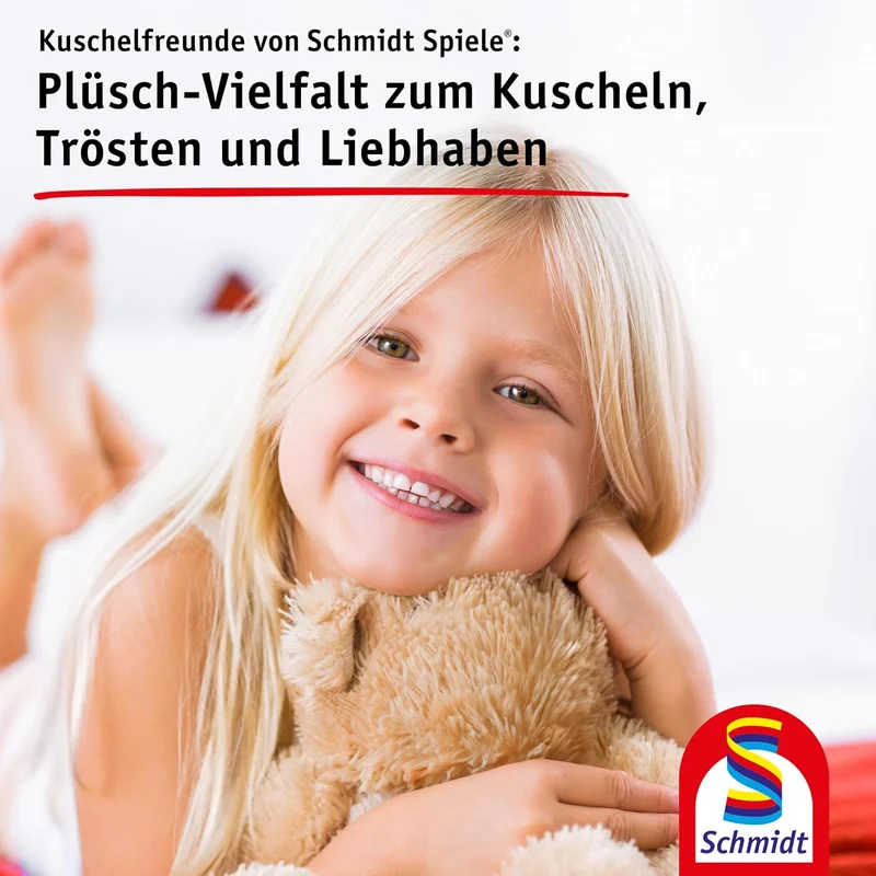 Schmidt Spiele 42662 Sorgenfresser, Sharko, 25 cm, Edition Boogie Woogies, Plüschfigur, Sharko