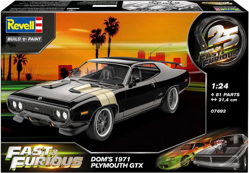 Revell 07692 Fast & Furious - Dominic's 1971 Plymouth GTX