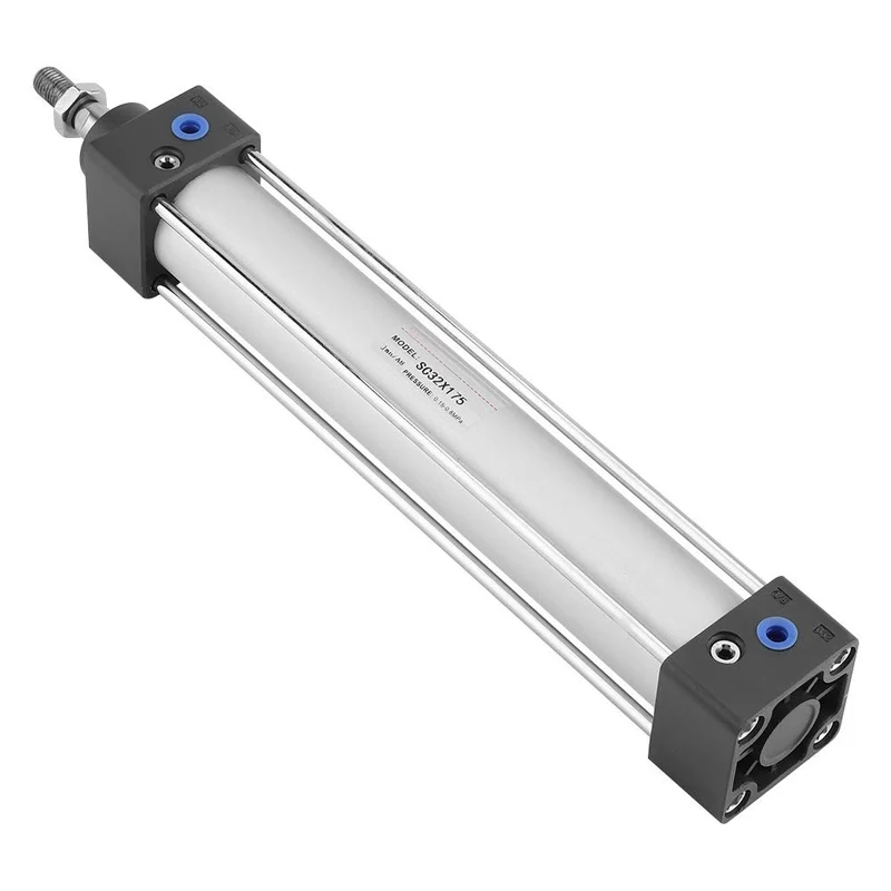 Pneumatikzylinder, 32 mm Bohrung 200 mm Hub Pneumatikzylinder Doppelwirkend und Einzelstangen Arbeit