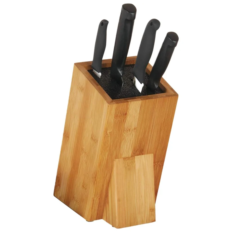 ORION BAMBUS Universal Messerhalter mit Kunststoffgriff, Bambus
