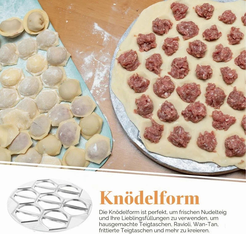 Knödelform Ravioli- Form Knödel Hersteller Ukrainische Pelmeni Ravioli Drücken Russische Pelmeni-for