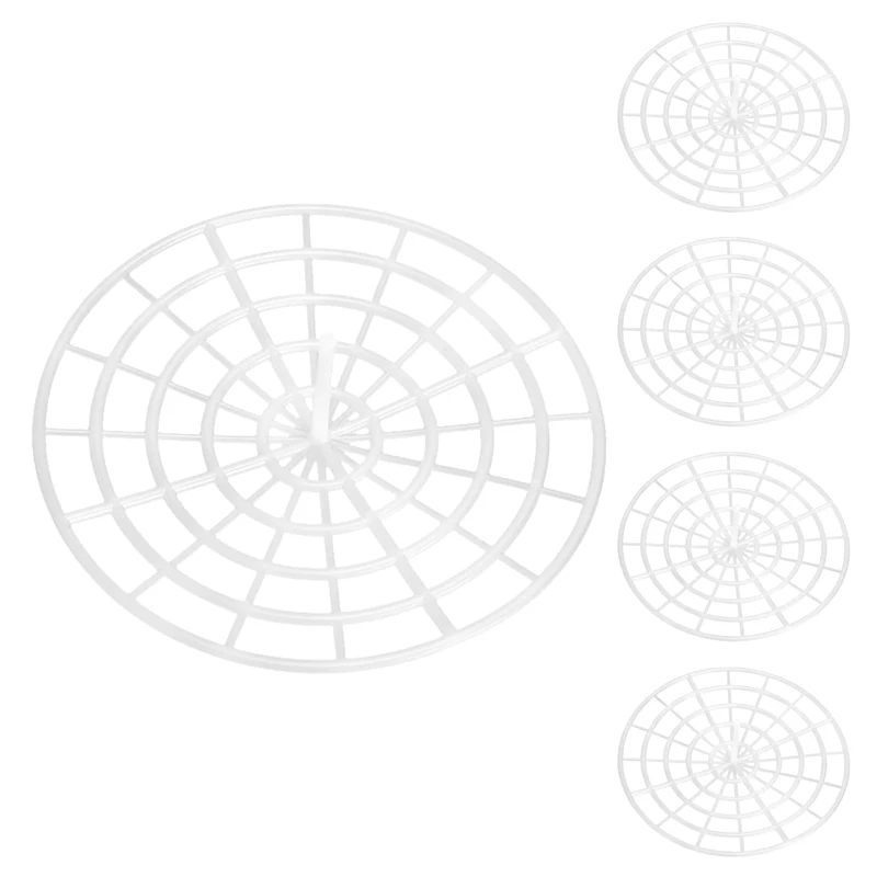 5 Pcs Fermentiergitter mit Halterung, Fermentiergewichte für Verhindern Lebensmittel mit Luft in Kon