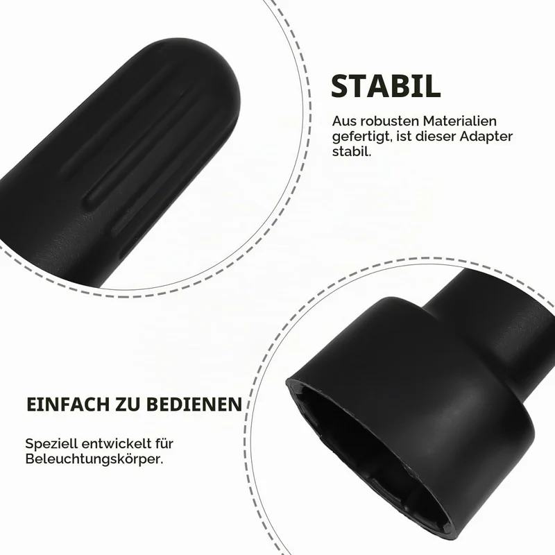 Lampenfassungsring Werkzeug Set 8 Stück Kunststoff Schlüssel Für E14 E26 E27 G9 Lampenfassung Instal