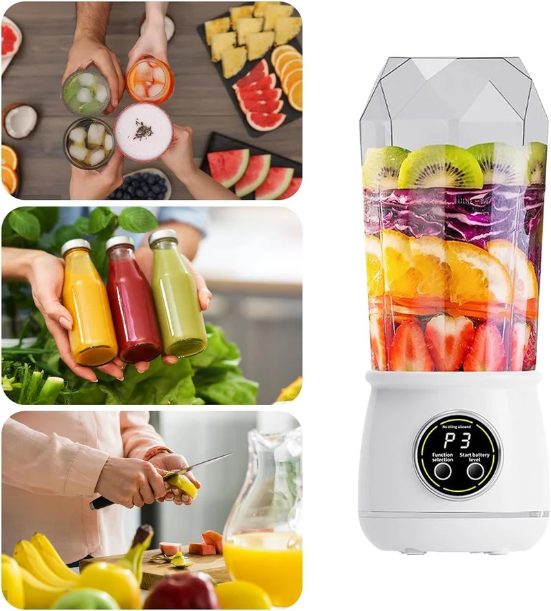 Persönlicher Tragbarer Mixer - 550 ml Persönlicher Tragbarer Kabelloser Mini Mixer | Mini Reise Ents