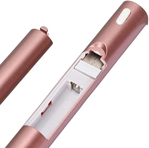 Kabellose Tastatur, Computertastatur mit UV-Beschichtung (Roségold), Roségold