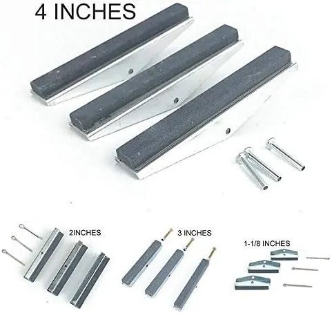 10,2 cm DREI-Klauen-Schleifmaschine, austauschbar, Ersatzstein, Verstellbarer Bremskolbenzylinder, H