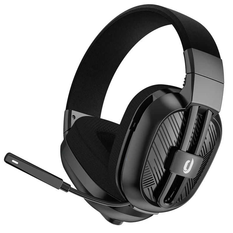Gaming Headset, Wireless Headset für PC, PS5, PS4, Mac, 2,4 GHz/BT Headset PS5 mit Mikrofon Geräusch