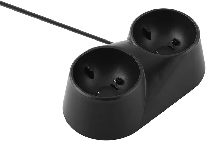 Yctze Controller-Ladestation für PS4 VR, Dual Charger Dock-Ladestationsständer, für Play Station PS4