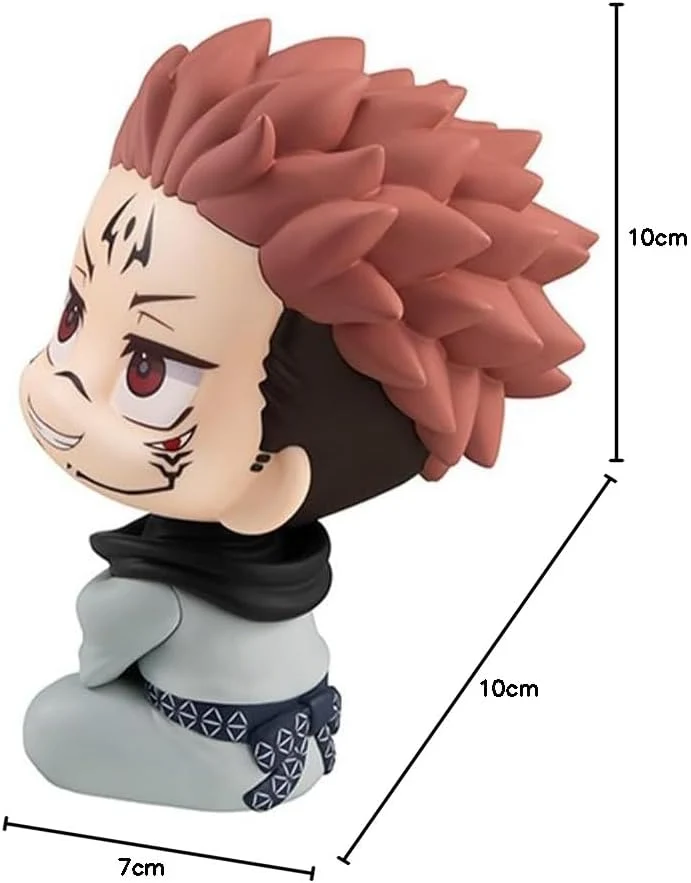 Ryomen Sukuna Figur Statue 9,94 cm Cartoon Figuren Modell Spielzeug Sammlung Ornamente Geschenk, Ryo