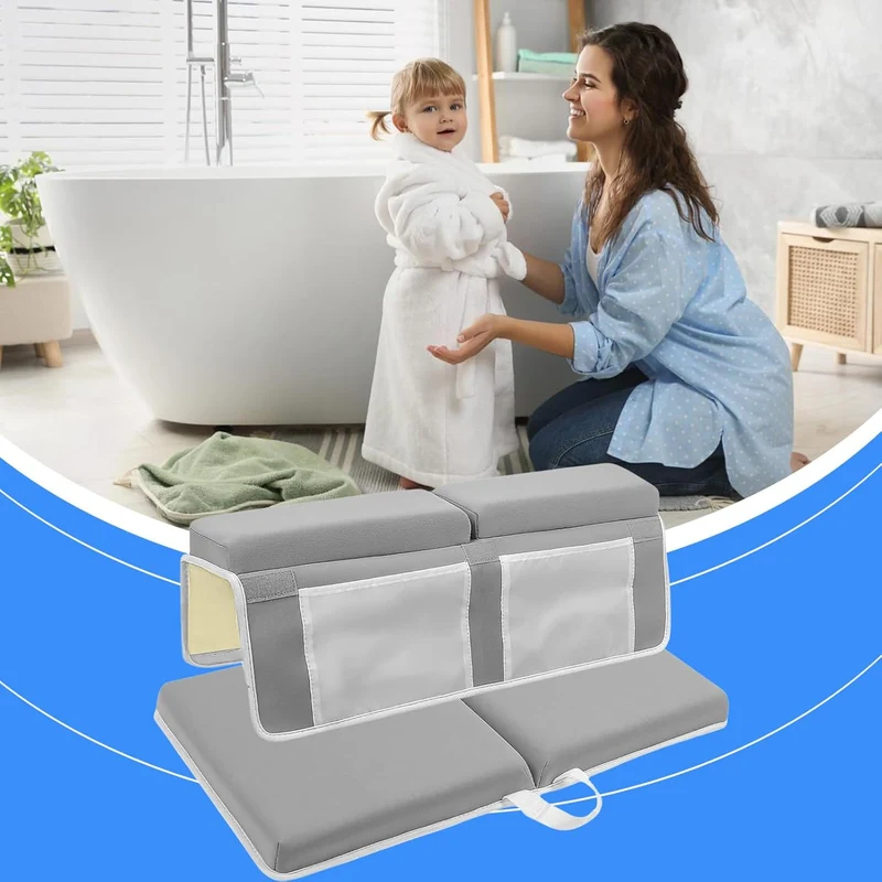 Bade-Kniekissen | Knieschoner für die Badewanne,Kissen Weiche rutschfeste Komfortable Schaumstoffauf