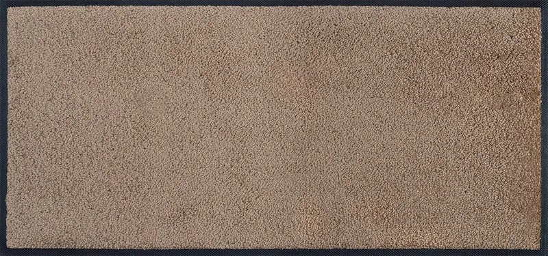 wash+Dry Fussmatte, Taupe 35x75 cm, innen und aussen, waschbar, beige 35 x 75 cm (Rechteckig), 35 x