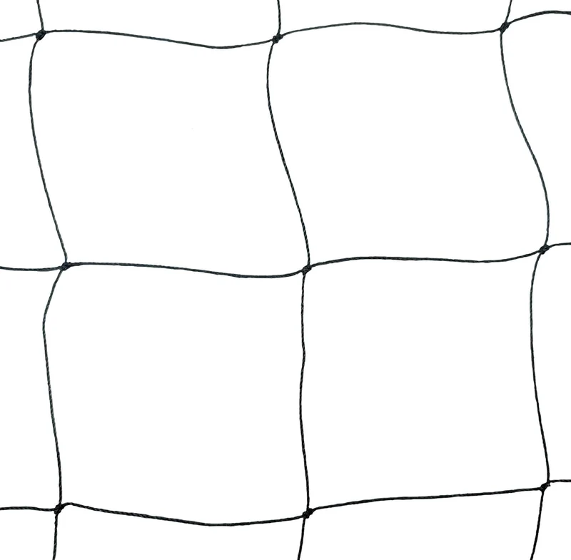 Teichnetz - 10,0m x 10,0m, Mw 10,0cm, geknotet, dunkelgrün, Reiherschutznetz Vogelabwehrnetz