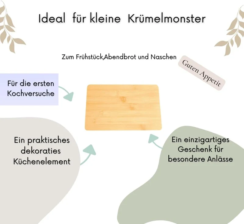 Personalisiertes Frühstücksset, 2er Set Schneidebrett mit Gravur, Geschenke für Oma und Opa, Brettch