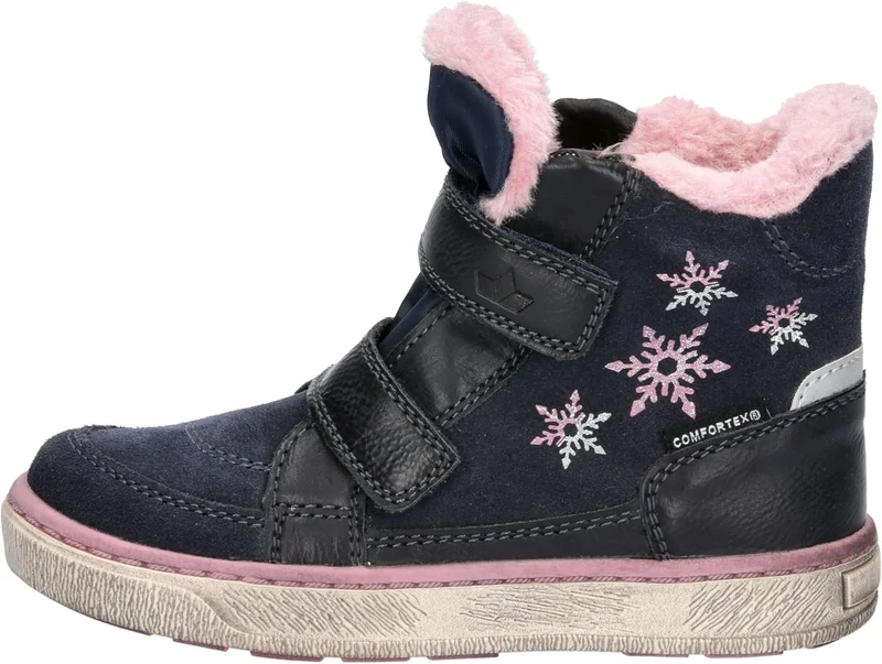 Lico Mädchen Sandrine VSchneestiefel 27 EU Marine Rosa, 27 EU Marine Rosa