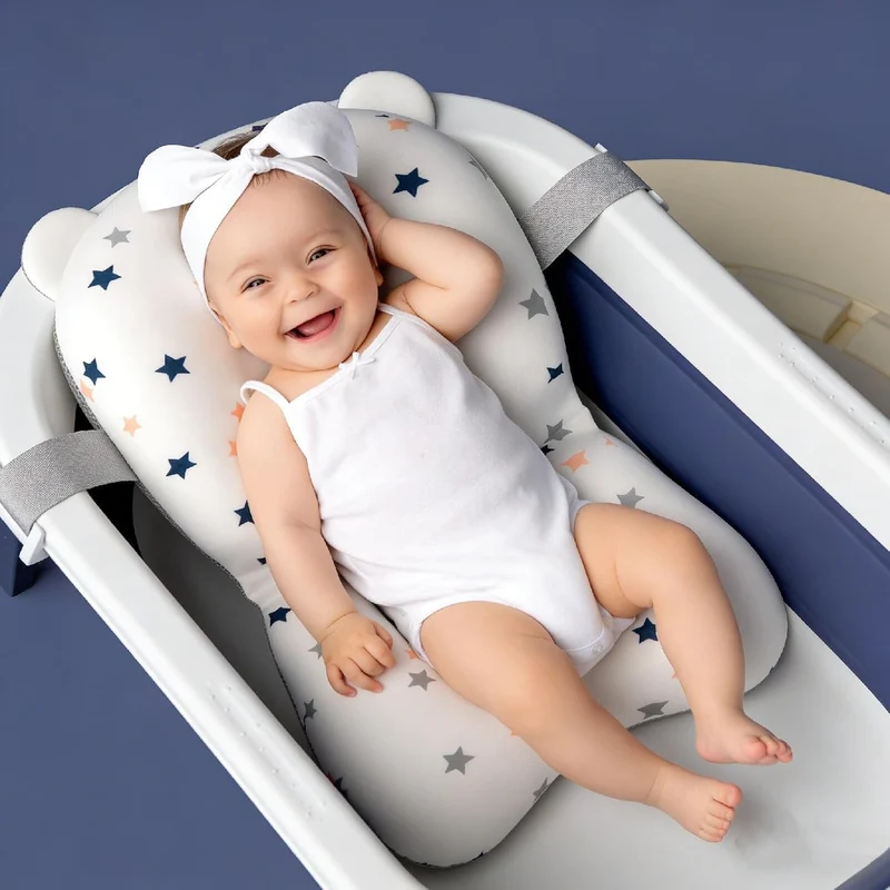 Babys Badekissen,Baby Badewanne Pad,Einsatz Babywanne Badewanneneinsatz,Neugeborenen Badewanne Pad,S