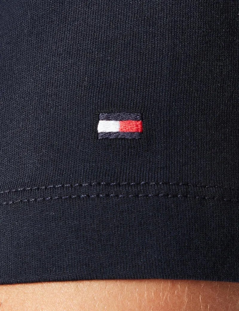 Tommy Hilfiger Herren T-Shirt Kurzarm New York Flag Rundhalsausschnitt L Blau (Desert Sky), L Blau (