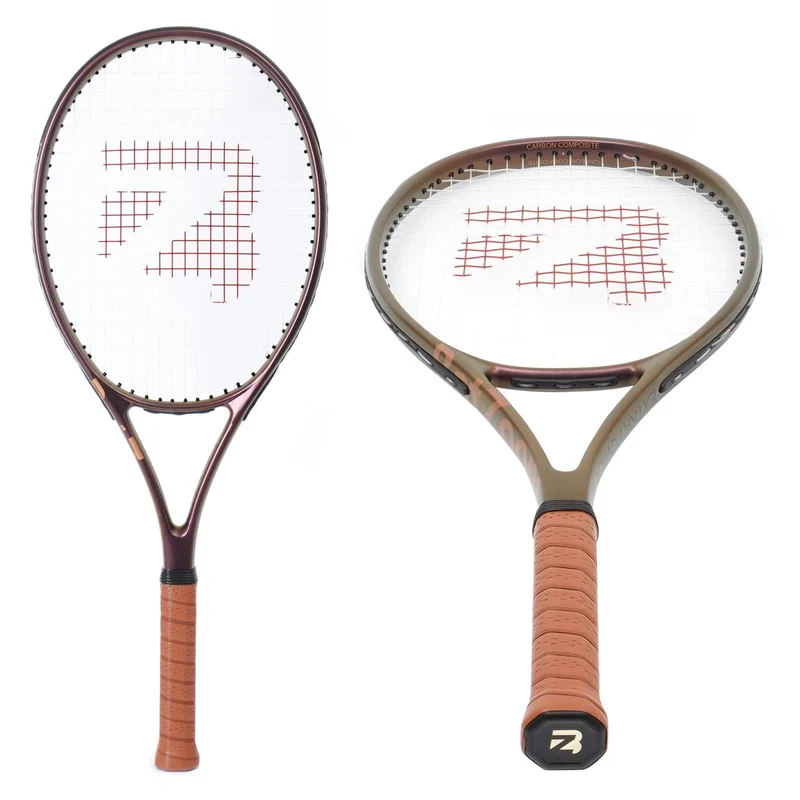 BatZoom Tennisschläger für Anfänger und Erwachsene, Leichter Graphitschläger mit komfortablem Griff,