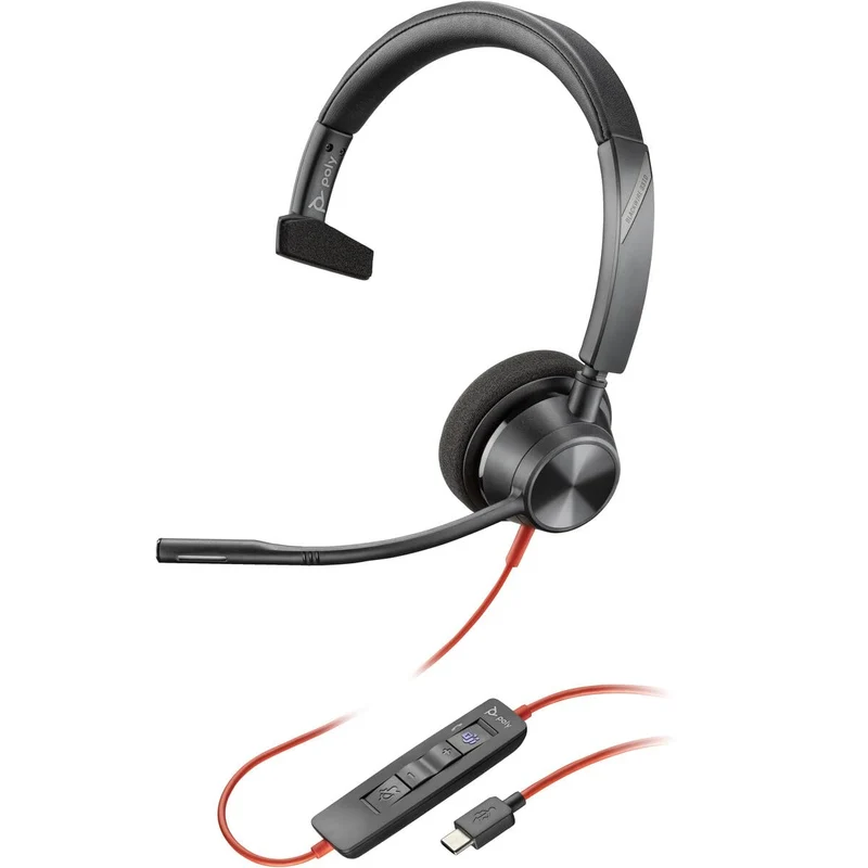 Poly Headset Blackwire C3310-M Mono USB-C/A Teams