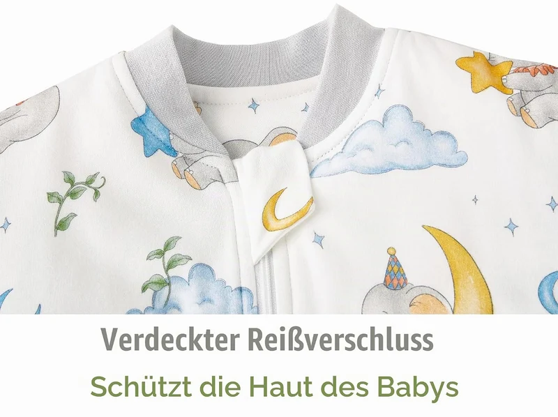 Chilsuessy Baby Winterschlafsack Schlafsack mit Füssen Warm Kinder Ganzjahres Winter Schlafsack Schl