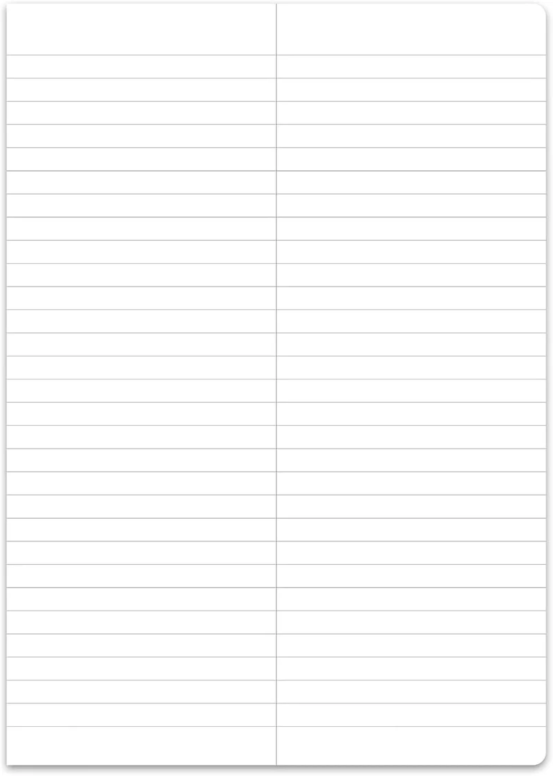 Staufen Style Vokabelheft - 5 Hefte je 32 Blatt, DIN A4, Lineatur 53 (Vokabel mit Mittellinien), 80