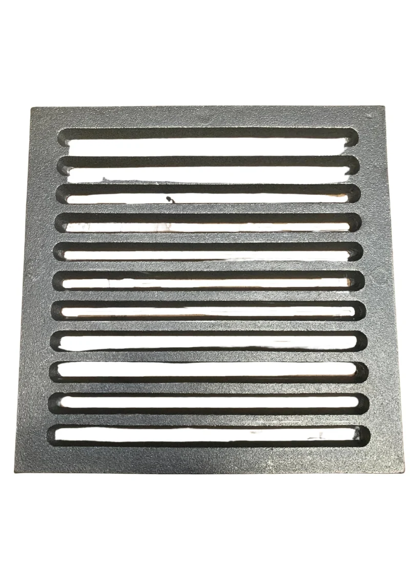 Gussrost Ascherost 23,5 x 23,5 cm für Kamin und Holzofen