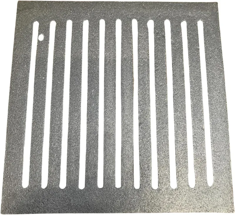 Gussrost Ascherost 23,5 x 23,5 cm für Kamin und Holzofen