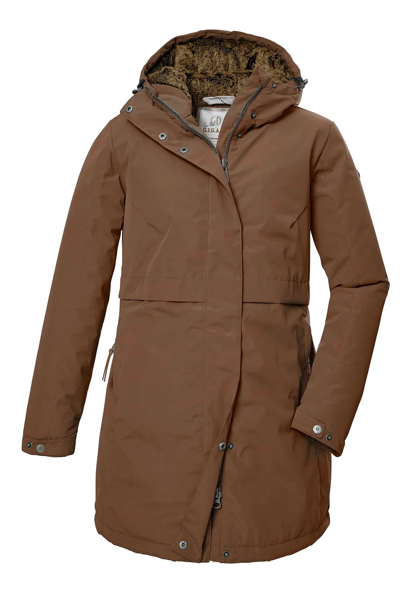 G.I.G.A. DX Damen Gw 41 Wmn Prk Winterjacke/Funktionsparka mit Kapuze 40 braun, 40 braun