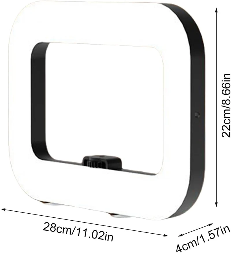 LED Ringlicht | Handstabilisator Kamerafülllicht | Tragbares Helles LED Ring-Selfielicht Für Live-St