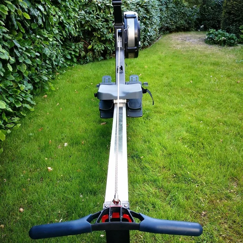 Ergtab Griffhalterung zum Schmieren der Kette kompatibel zu Concept2 Rudergeräten Schwarz, Schwarz