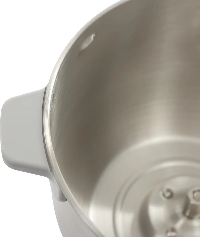 Edelstahl Teigknetmaschine mit Gärfunktion – 7L Vollautomatische Spiralkneter, 250W Kupfermotor, Dig