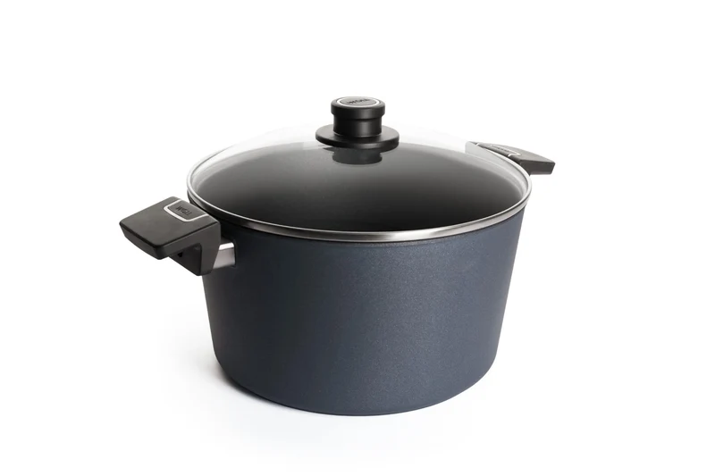 Woll Diamond Lite Topf mit Glasdeckel in Box - Induktiv -, Ø 28 cm, 15.5 cm hoch, 8.5 Liter - Geeign
