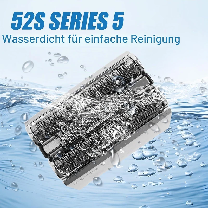 52S Scherkopf Serie 5, Elektrischer S5 Rasierkopf Kompatibel Mit Series 5, S5 Scherkopf Ersatzschert