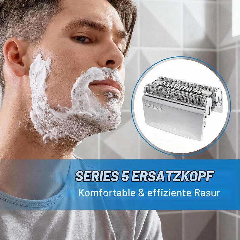 52S Scherkopf Serie 5, Elektrischer S5 Rasierkopf Kompatibel Mit Series 5, S5 Scherkopf Ersatzschert