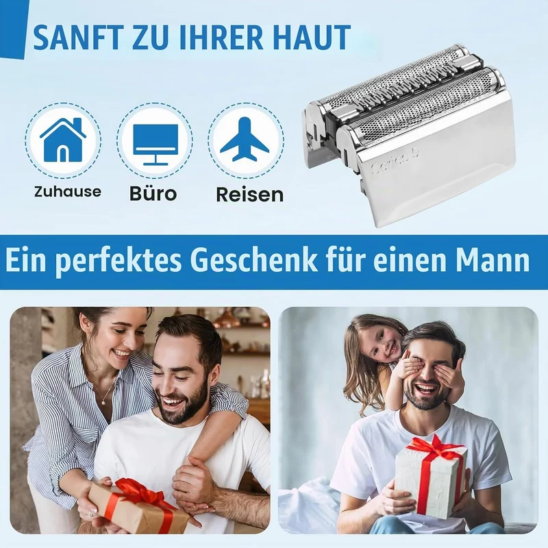 52S Scherkopf Serie 5, Elektrischer S5 Rasierkopf Kompatibel Mit Series 5, S5 Scherkopf Ersatzschert