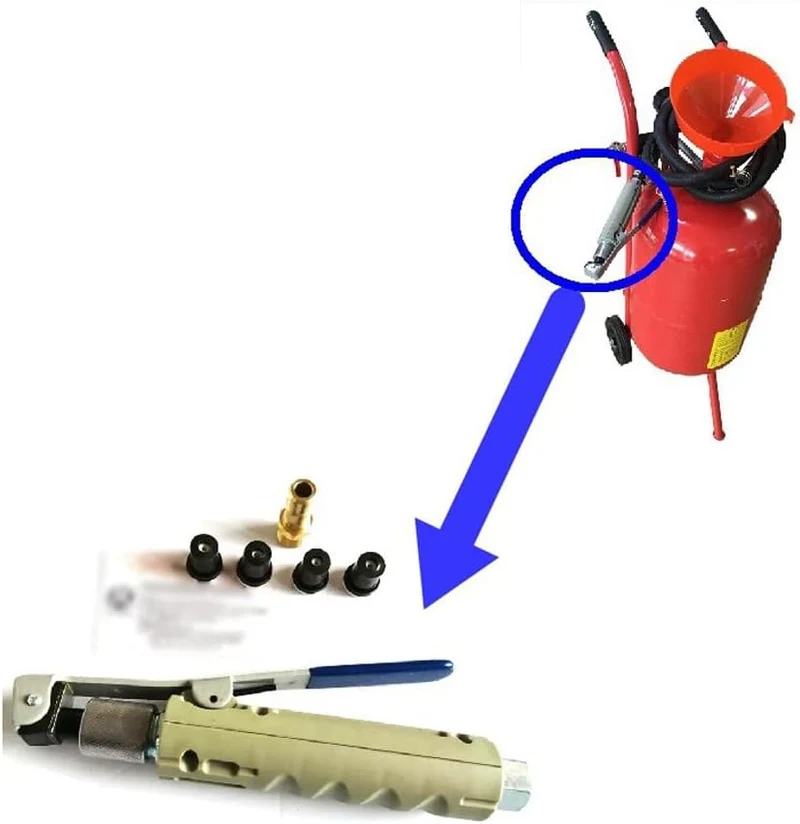10PCS Sandstrahldüsen Kleine Sandstrahlmaschine Düse Keramik Düse für 5 Gallonen Sandstrahlen Tanks,